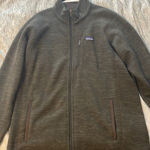 Patagonia Men’s Fleece Jacket, Size XL, Color Brown